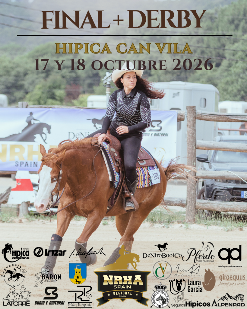 evento final campeonato derby nrha spain y campeonato fch 2026