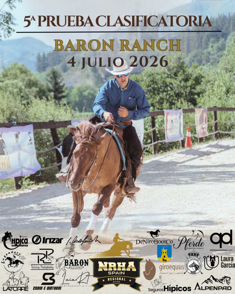 evento prueba clasificatoria regional nrha spain 2026 4